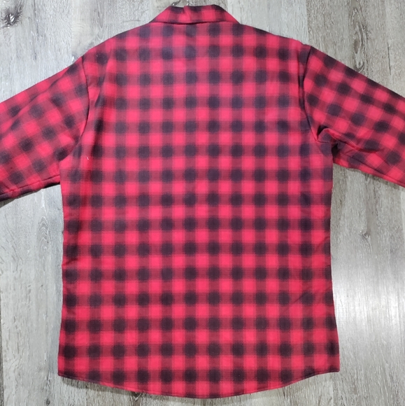 Vintage Field Master Mens Flannel Jacket Shirt Large - Picture 5 of 8